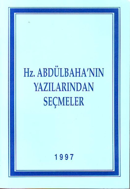 abdulbahanin yazilarindan secmeler